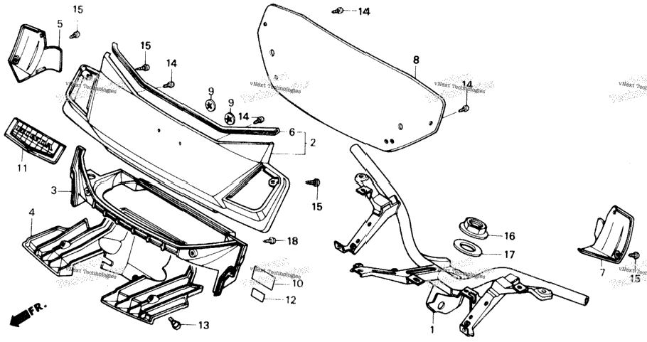 Ch150d Handle Cover