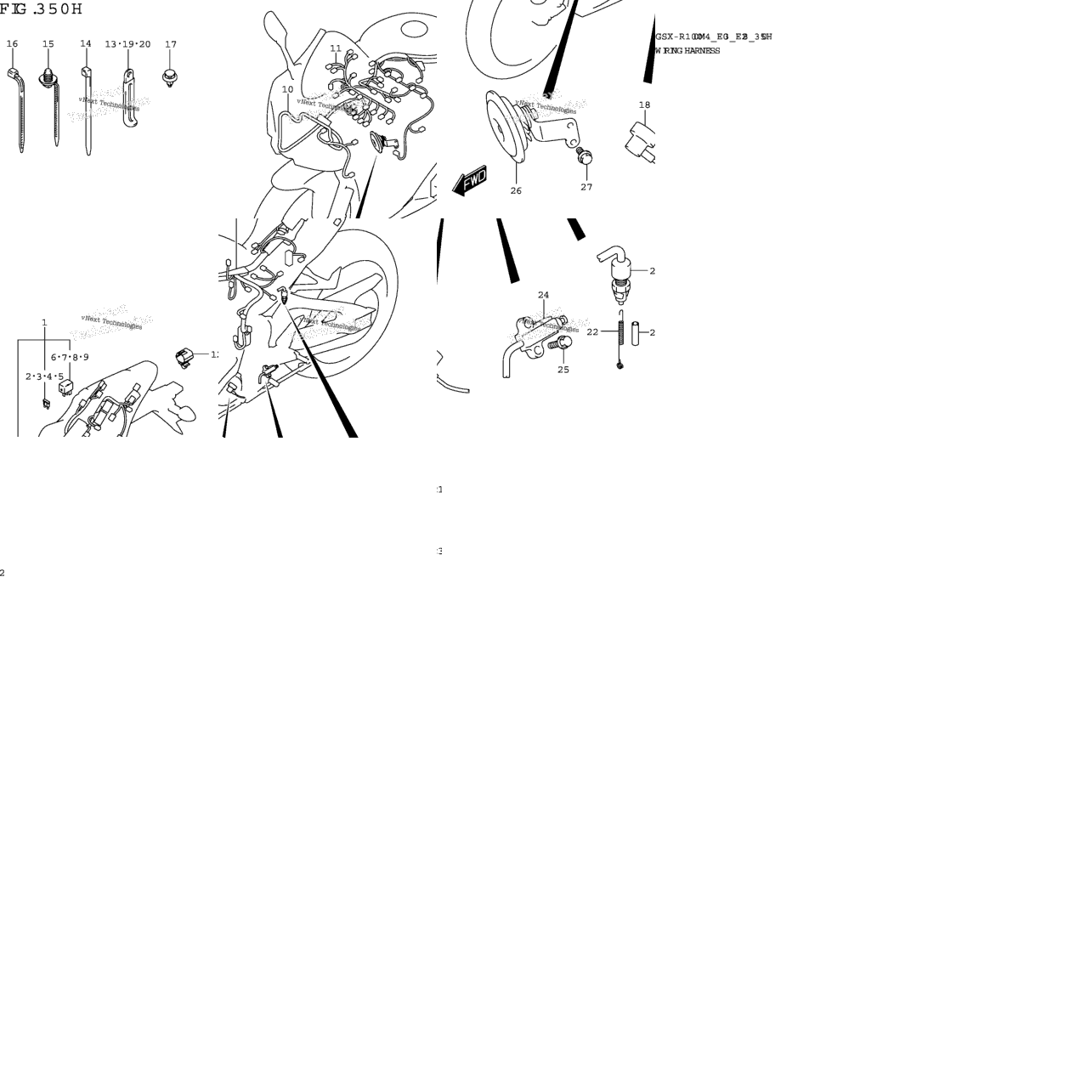 Wiring Harness (Gsx-R1000a:E33)