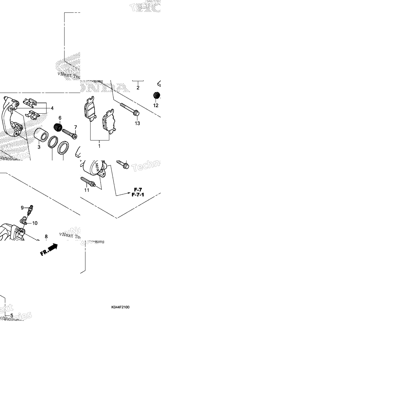Rear Brake Caliper