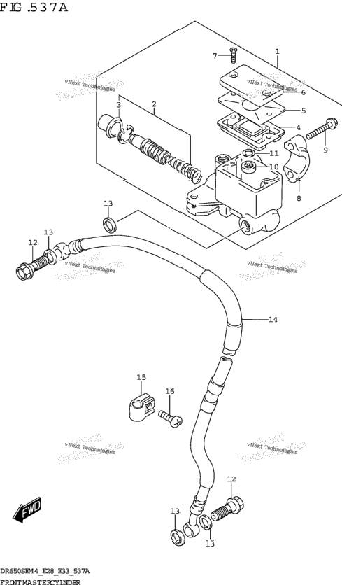 Front Master Cylinder