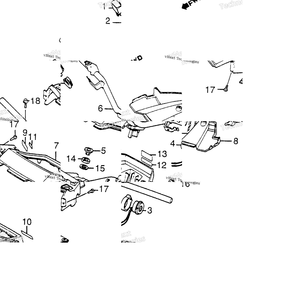 Handlebar + Upper Handlebarcover