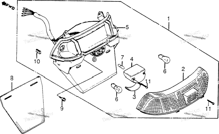 Rear Combination Light