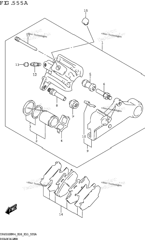 Rear Caliper