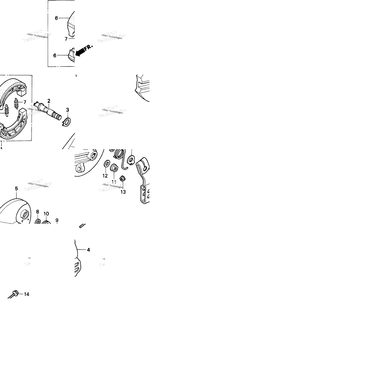 Rear Brake Panel
