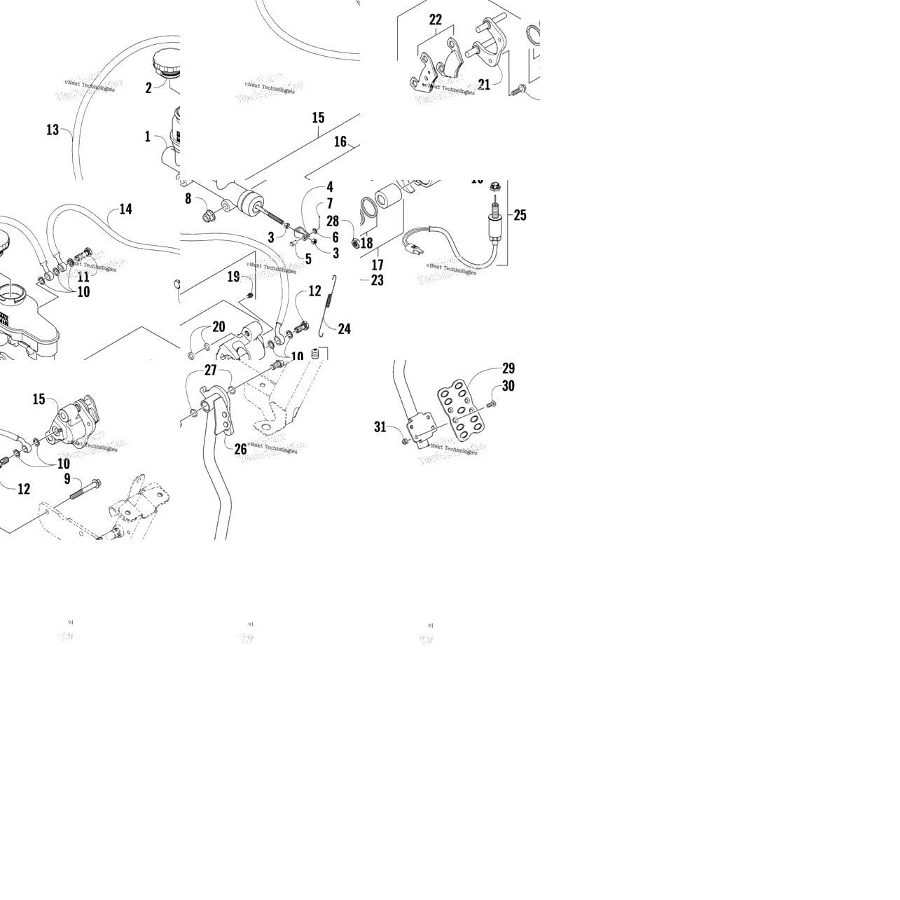 Front Brake Assembly