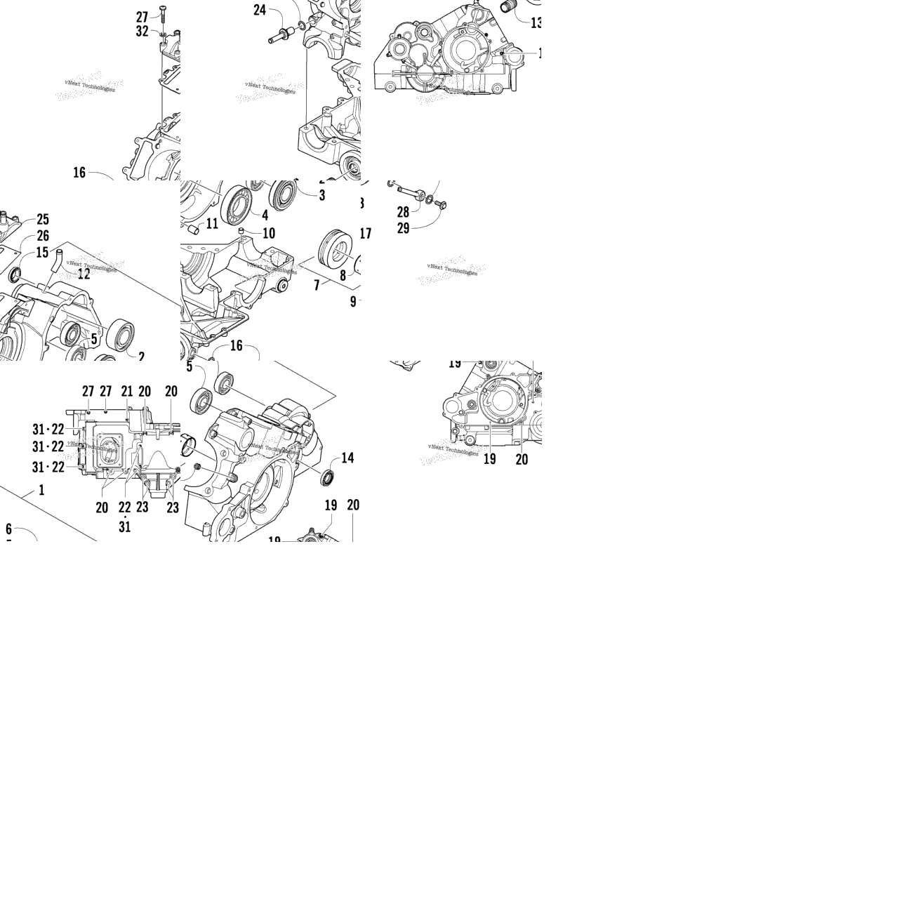 Crankcase Assembly