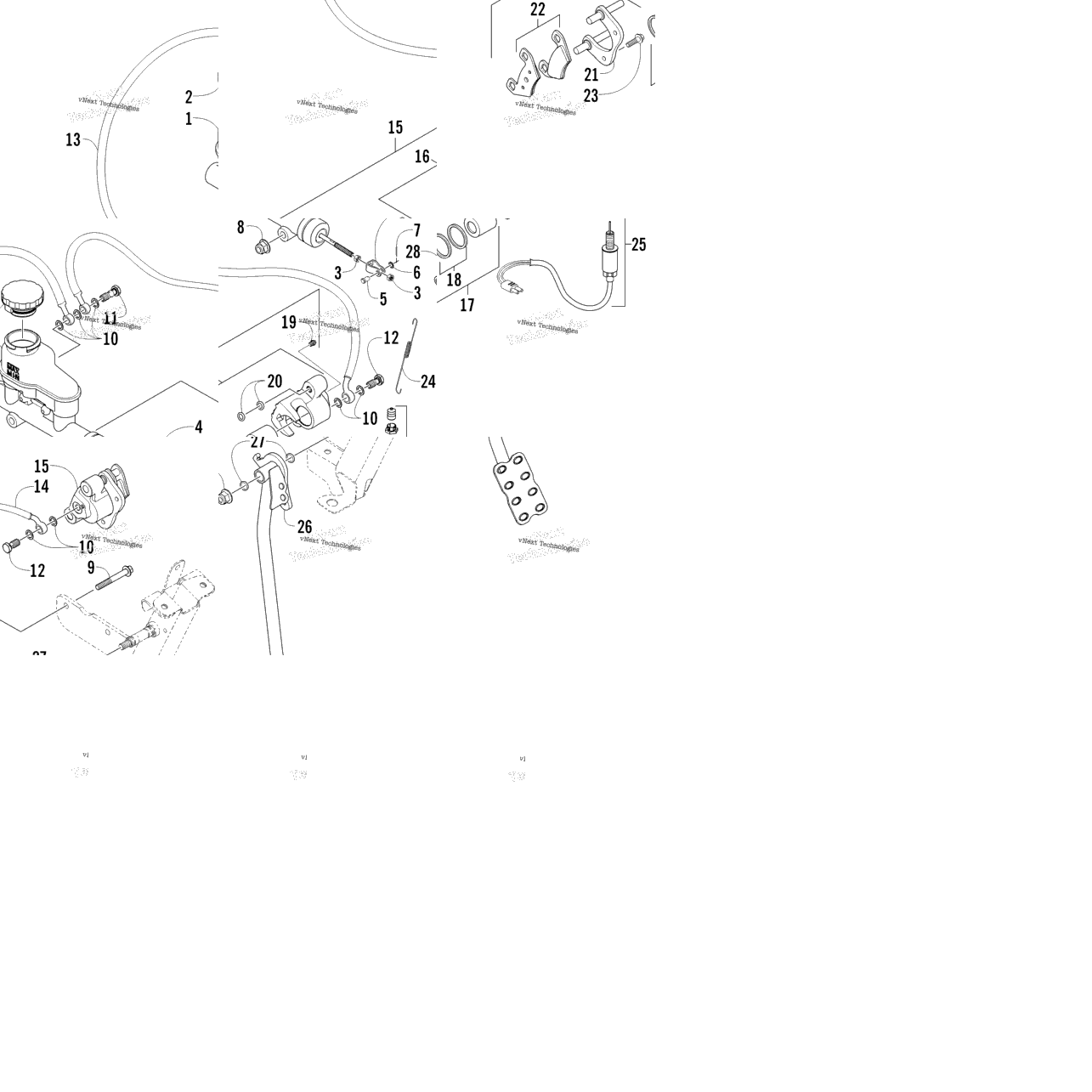 Front Brake Assembly