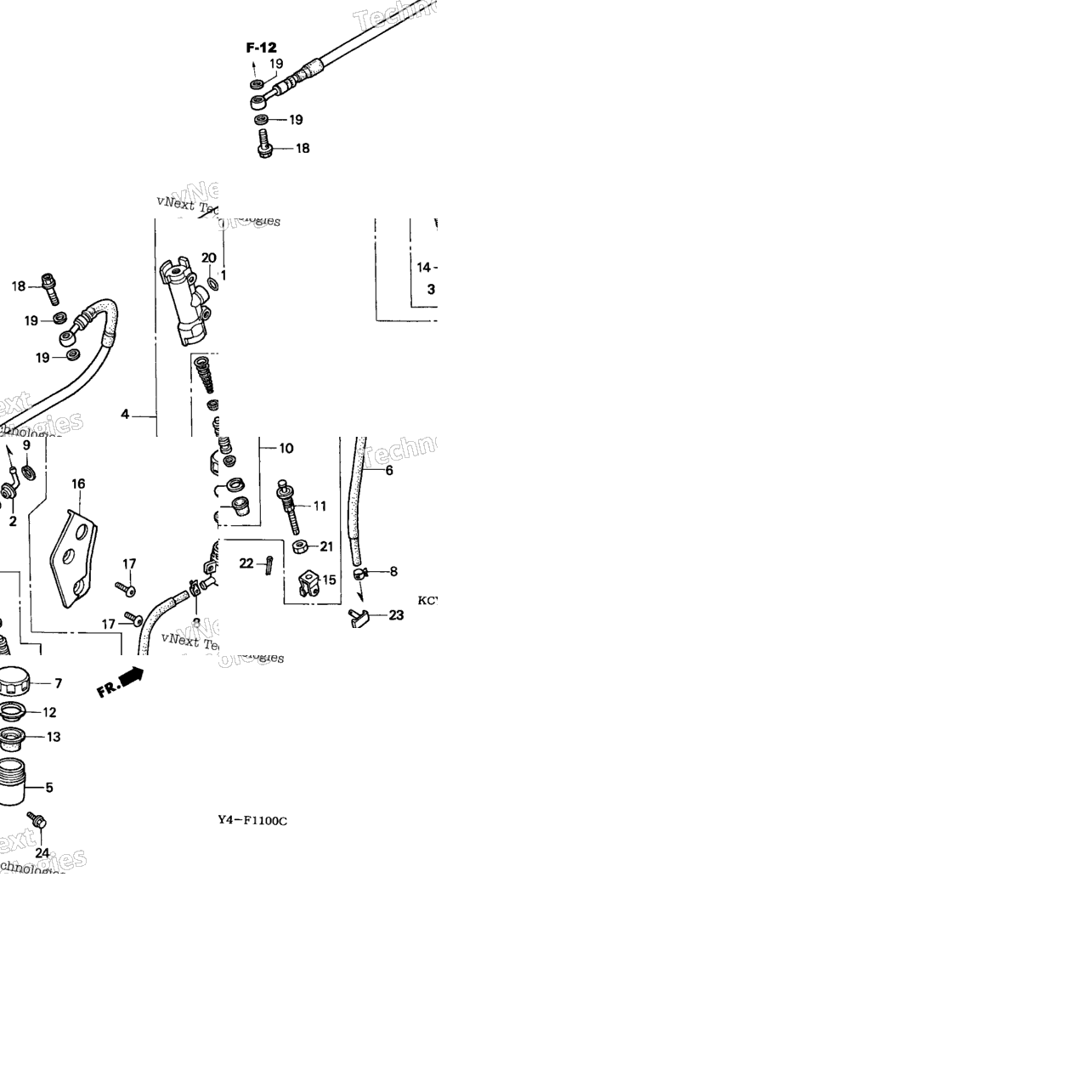 Rear Brake Master Cylinder