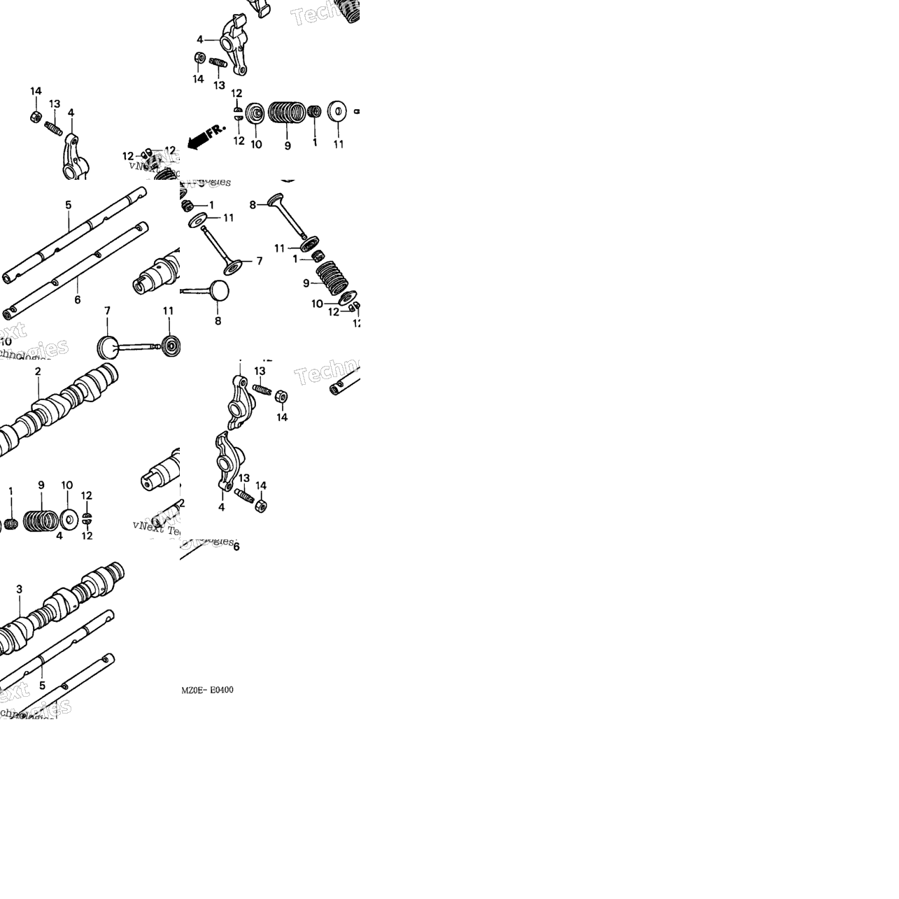 Camshaft + Valve