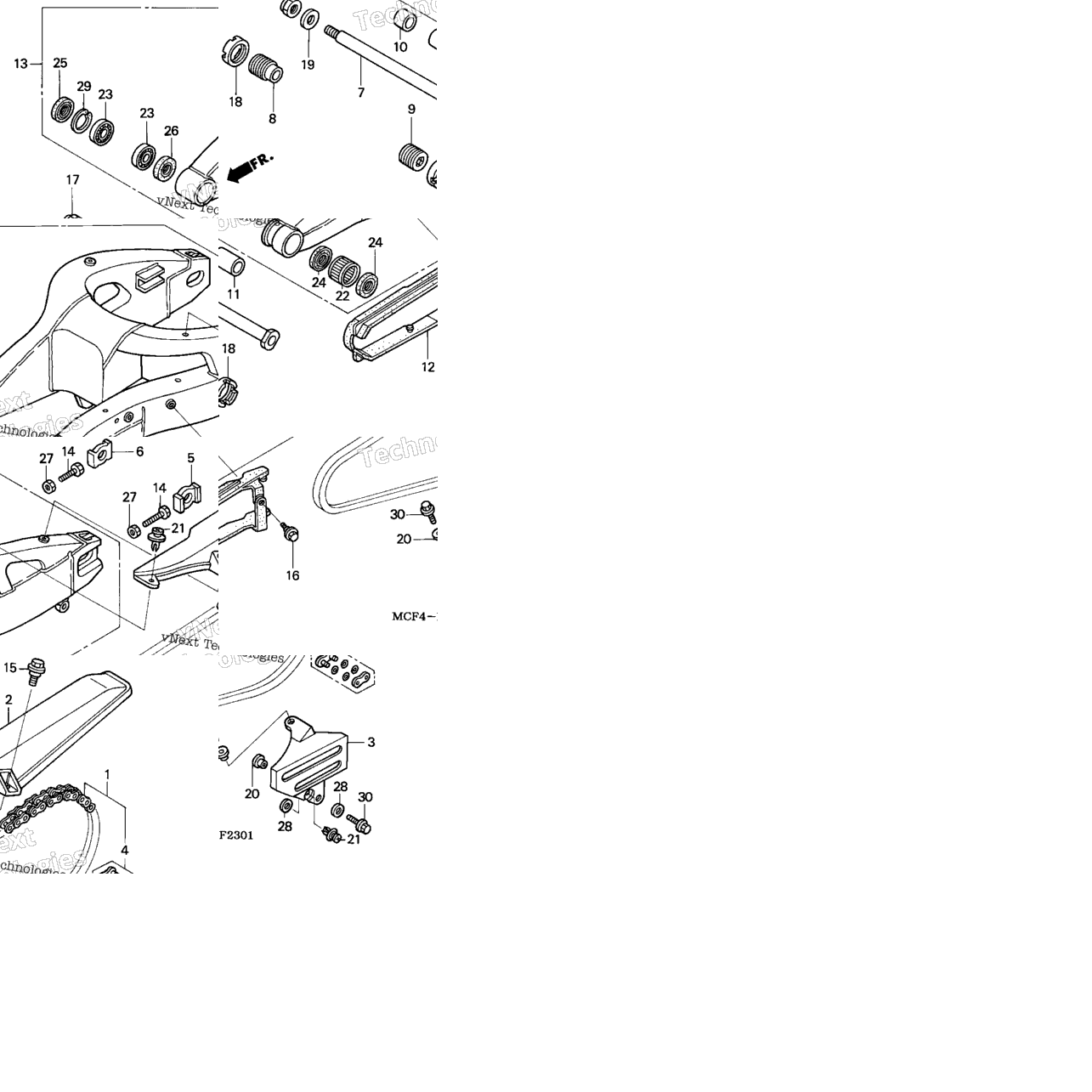 Swingarm ('02-'05)