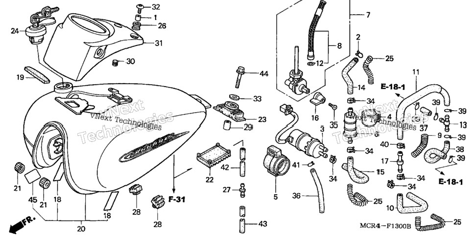 Fuel Tank + Fuel Pump