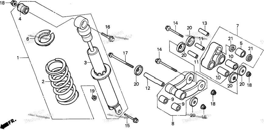 Rear Shock Absorber