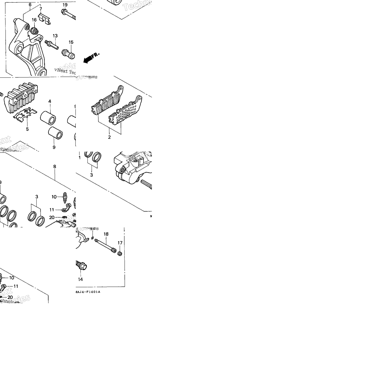 Rear Brake Caliper