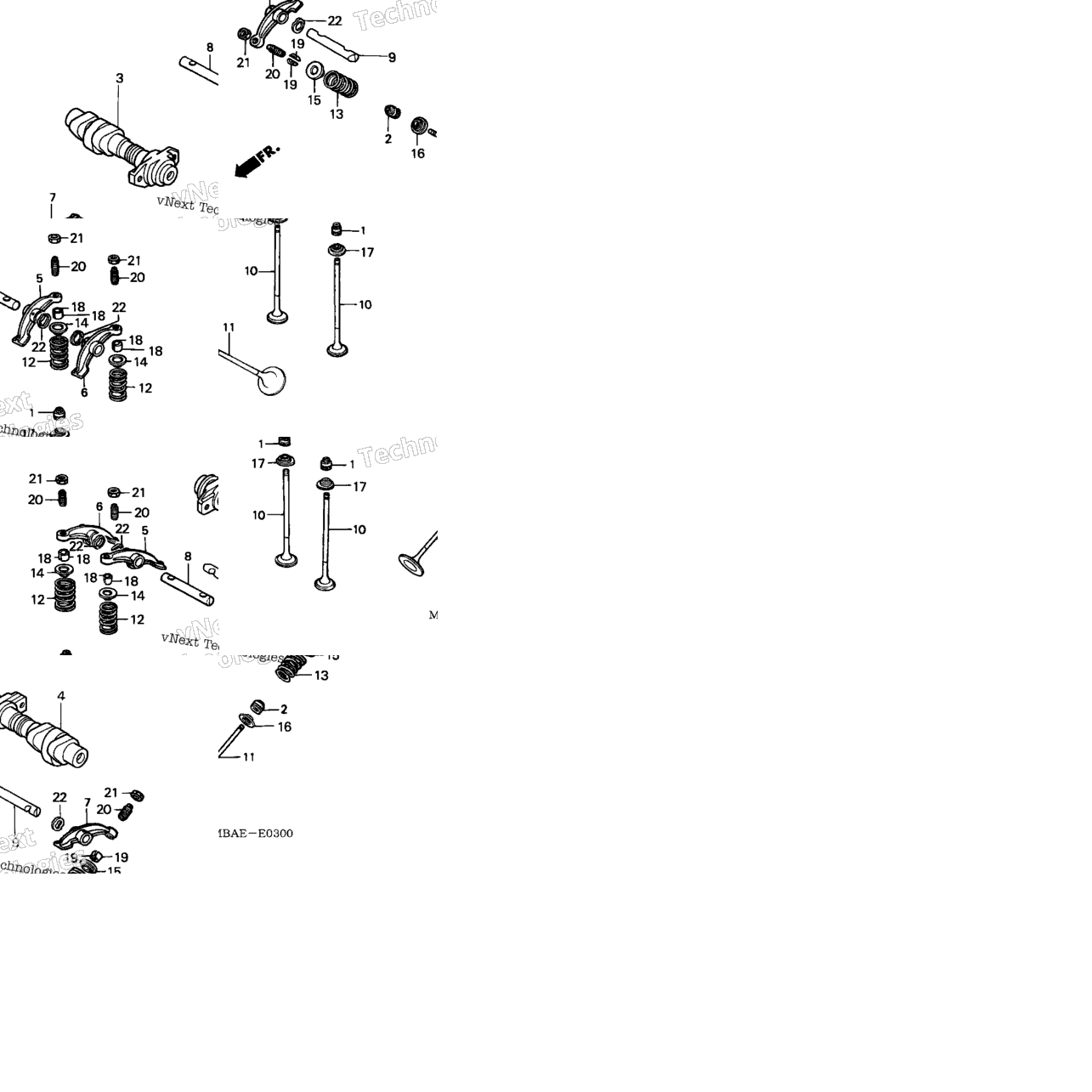 Camshaft + Valve