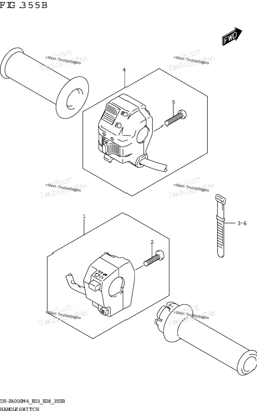 Handle Switch (Dr-Z400sm)