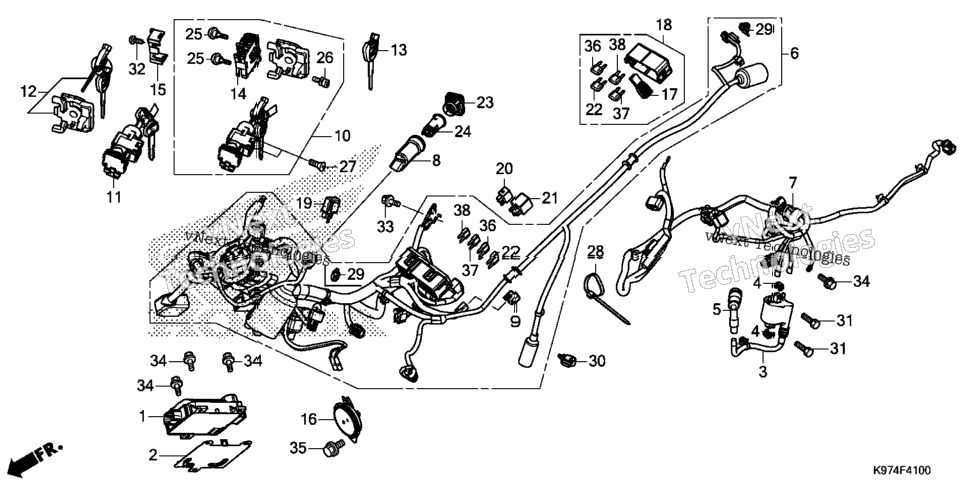 Wire Harness@Fob Key