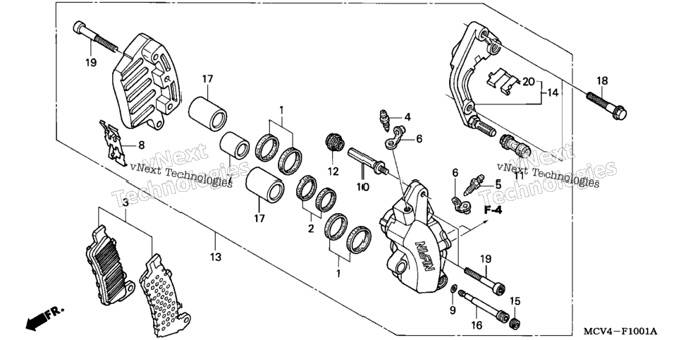 Left Front Brake Caliper