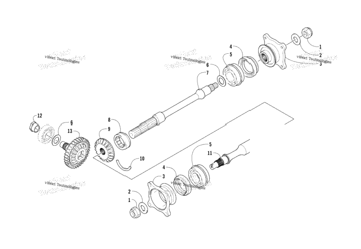 Secondary Drive Assembly