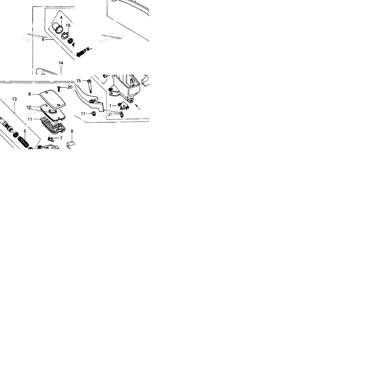 Front Brake Master Cylinder