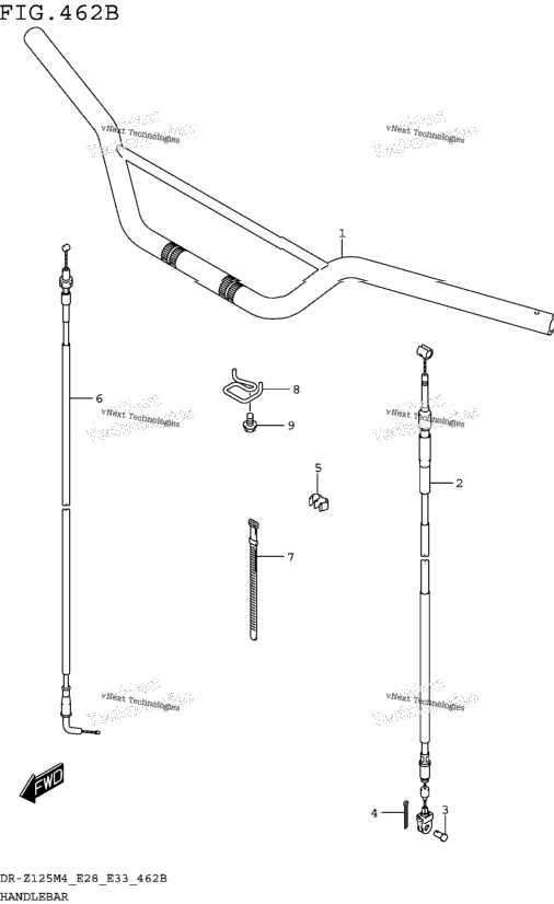 Handlebar (Dr-Z125l)