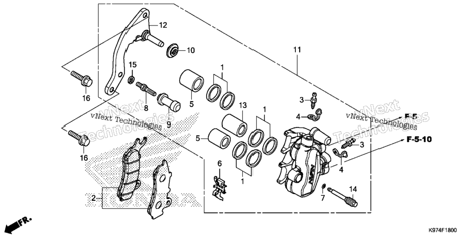 Front Brake Caliper (1)