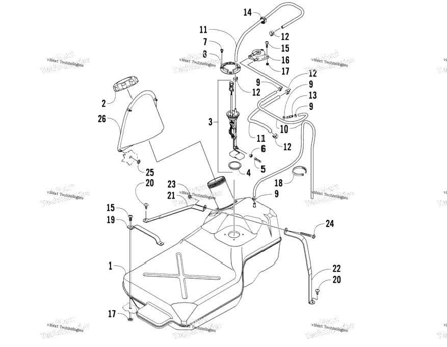 Gas Tank Assembly