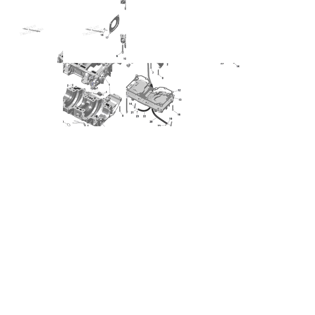 Rotax - Crankcase