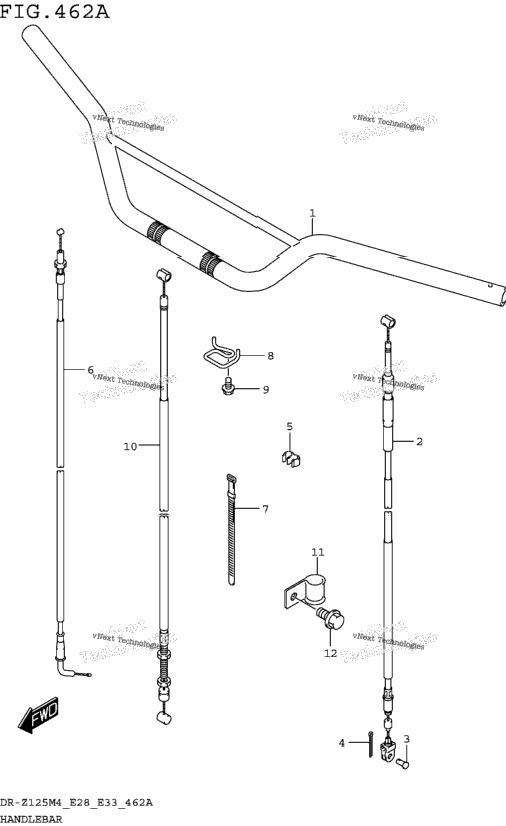 Handlebar (Dr-Z125)