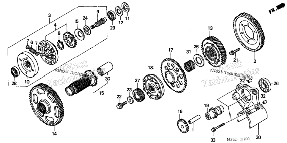 Primary Drive Gear