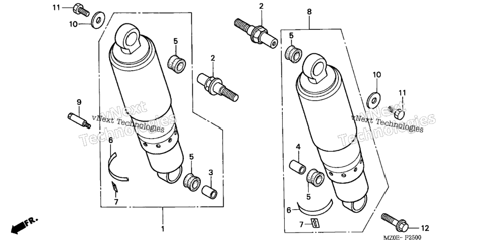 Rear Shock Absorber
