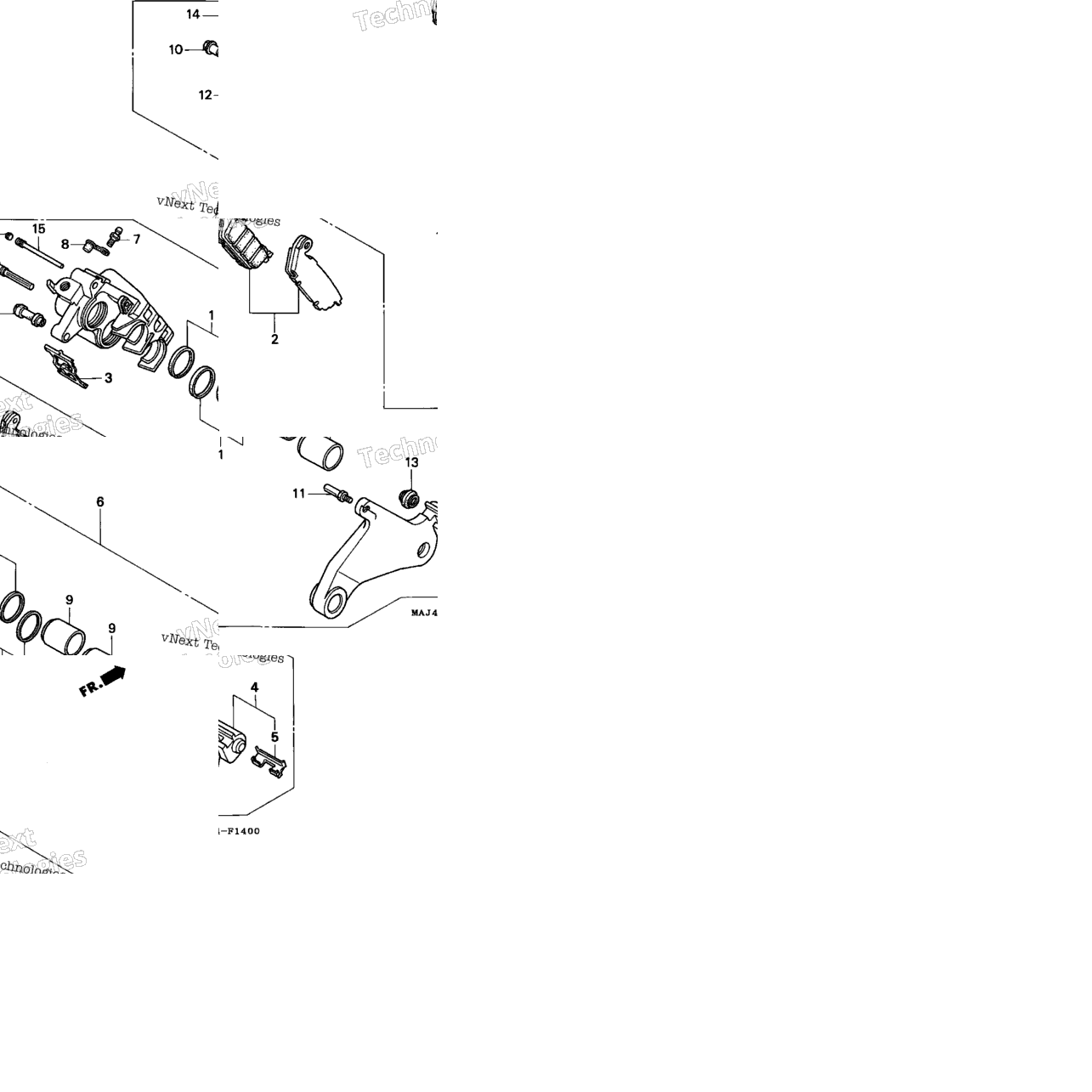 Rear Brake Caliper