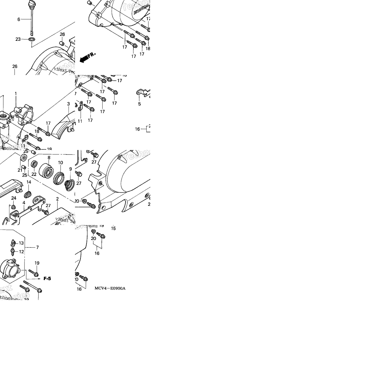 Left Crankcase Cover