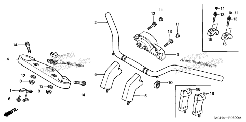Handlebar + Top Bridge