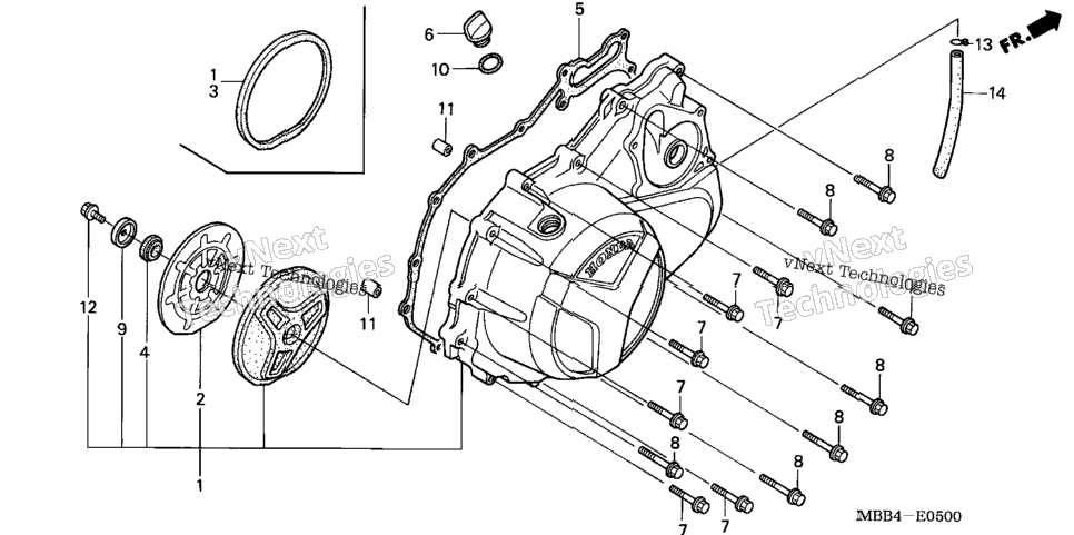 Right Crankcase Cover