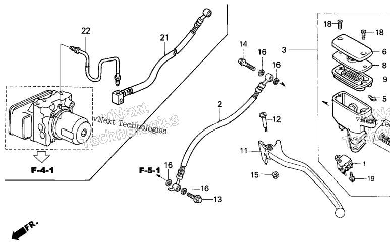 Rear Brake Master