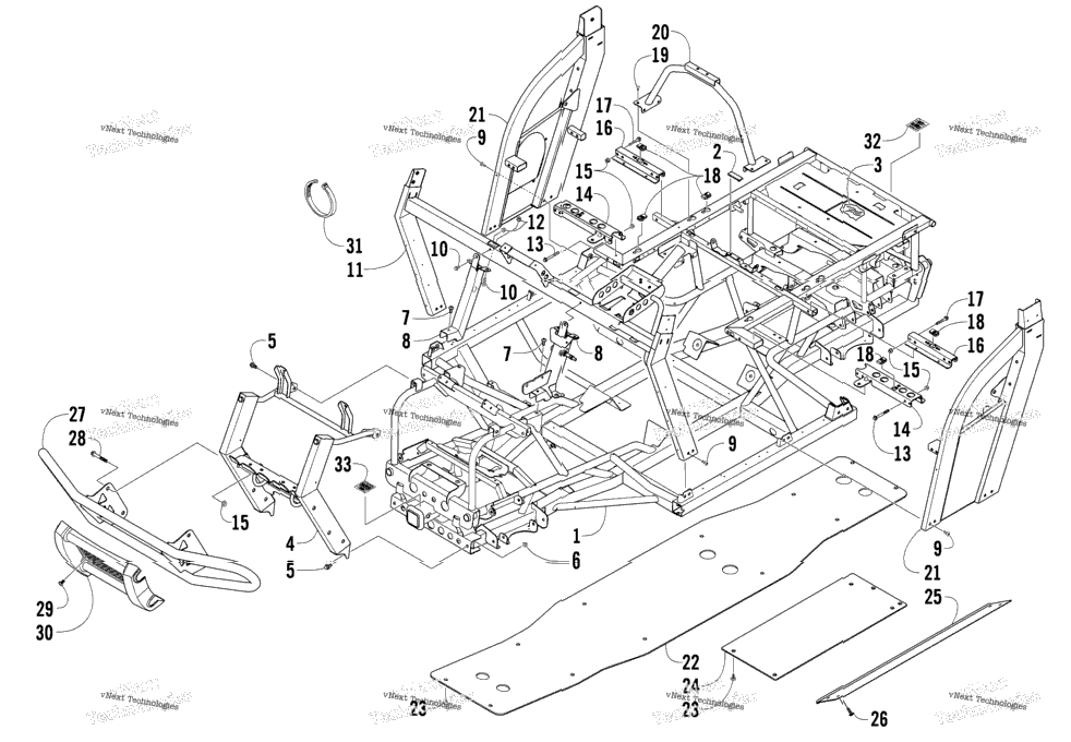 Frame And Related Parts