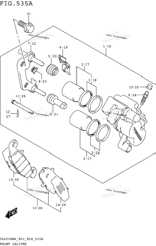 Front Caliper
