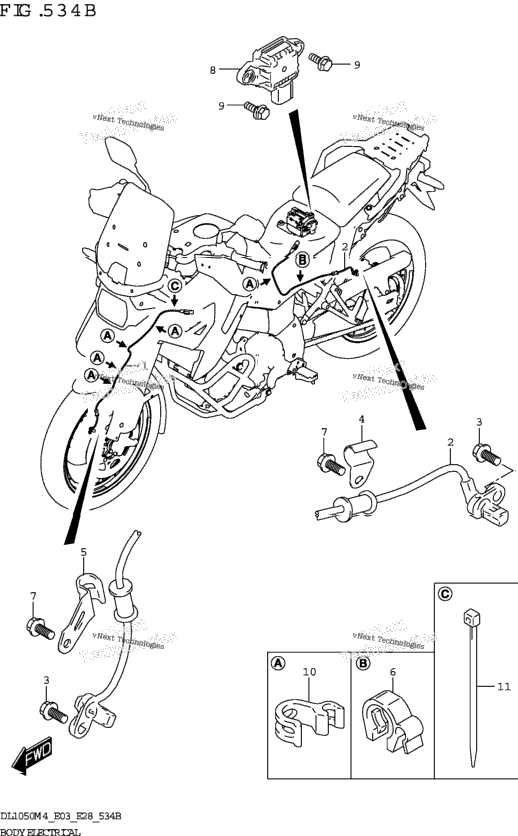 Body Electrical (Dl1050rj)