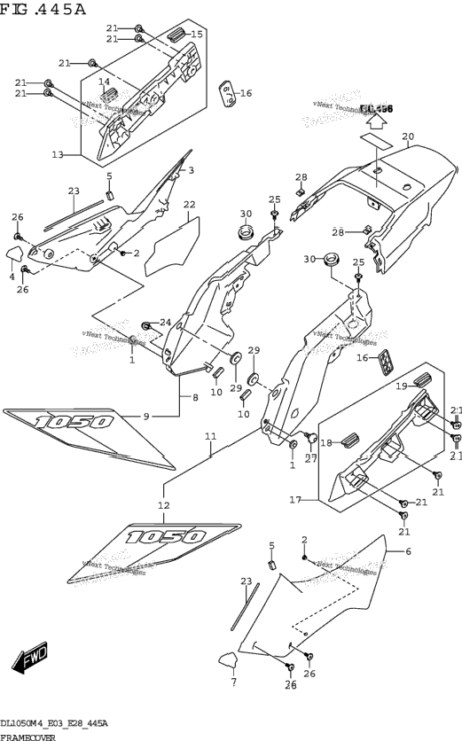 Frame Cover (Dl1050rr)