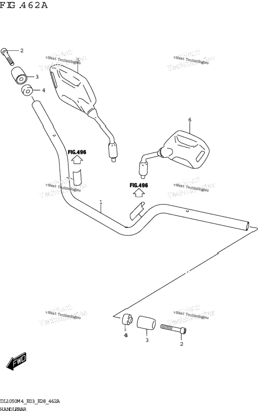 Handlebar (Dl1050rj)