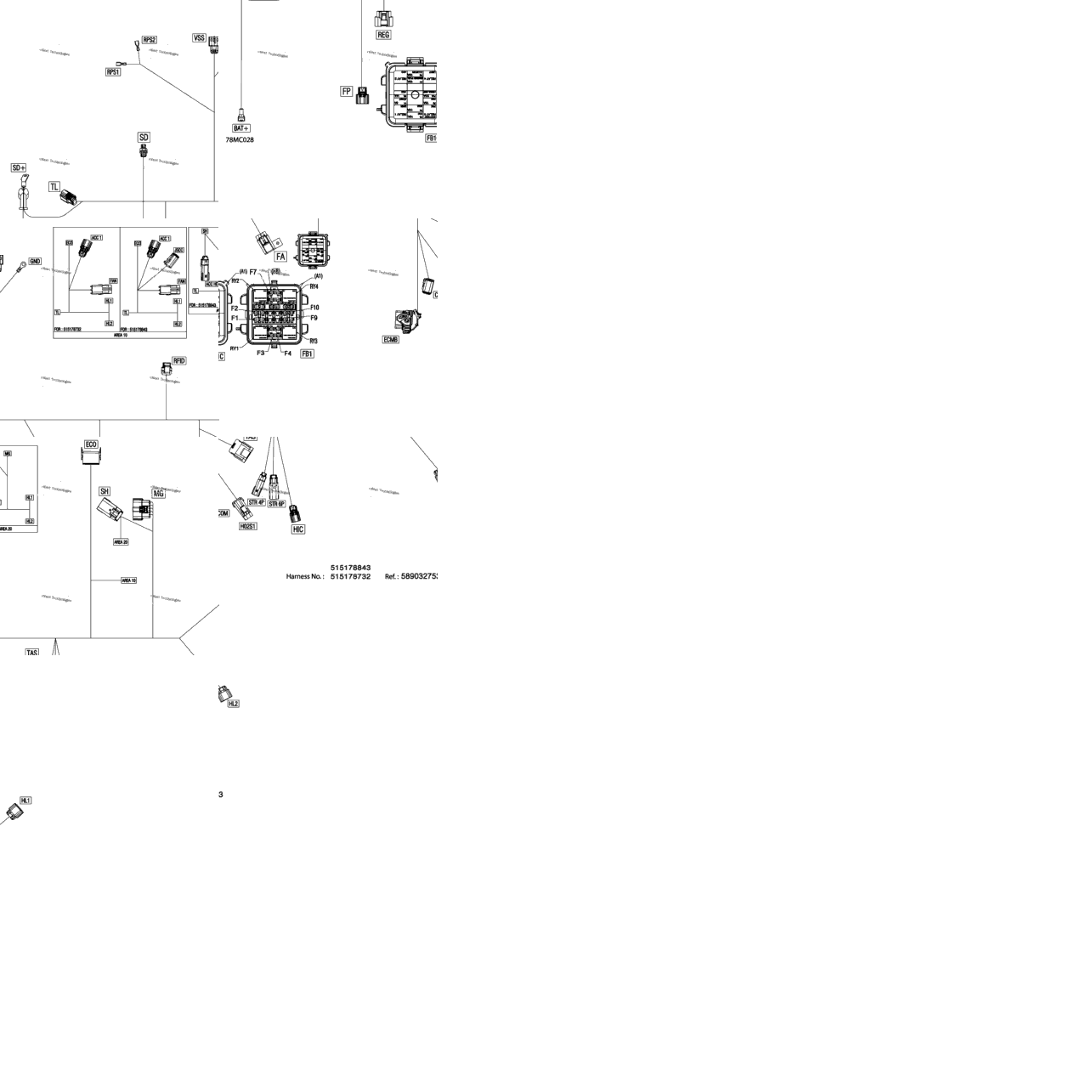 Electric - Main Harness - 515178732