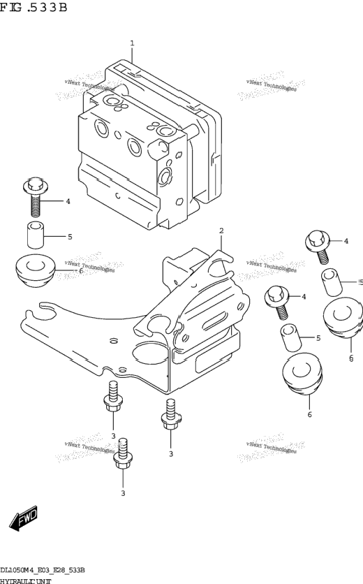 Hydraulic Unit (Dl1050rj)