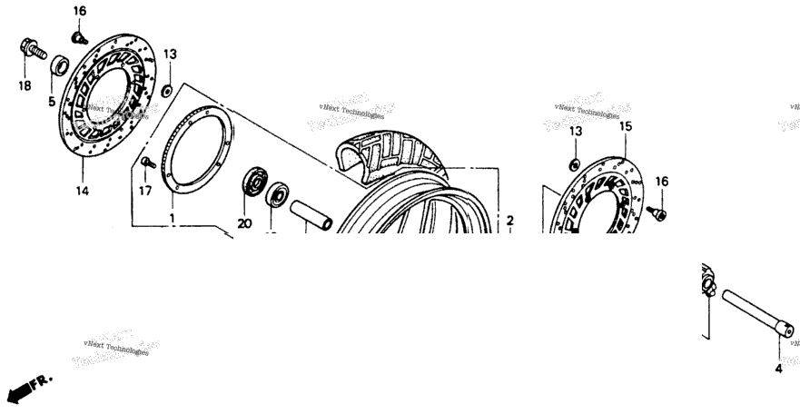 Front Wheel 1100A