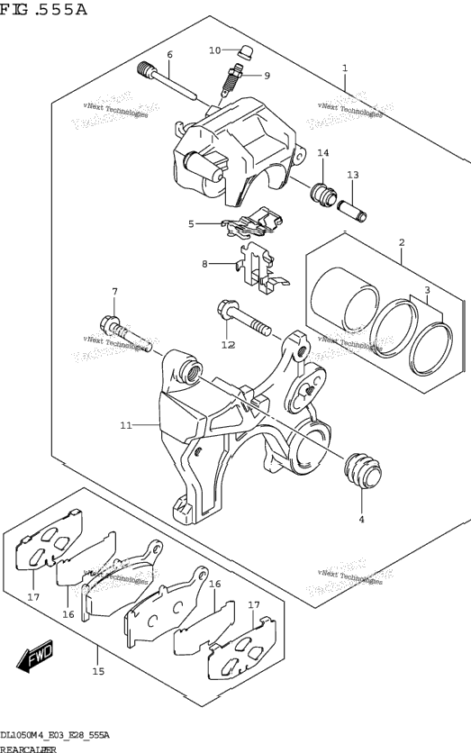 Rear Caliper