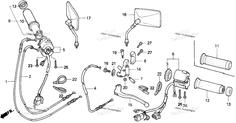Handle Switch Cables