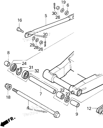 Swingarm + Drive Chain