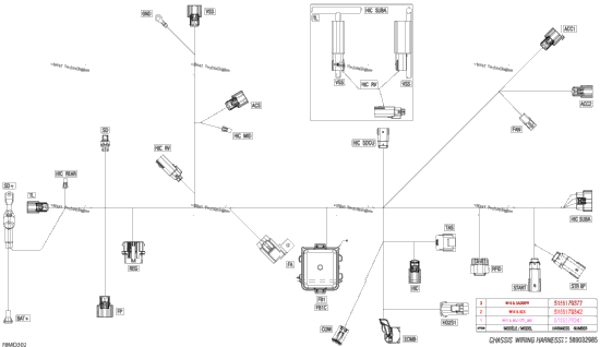 Electric - Main Harness - 515179341