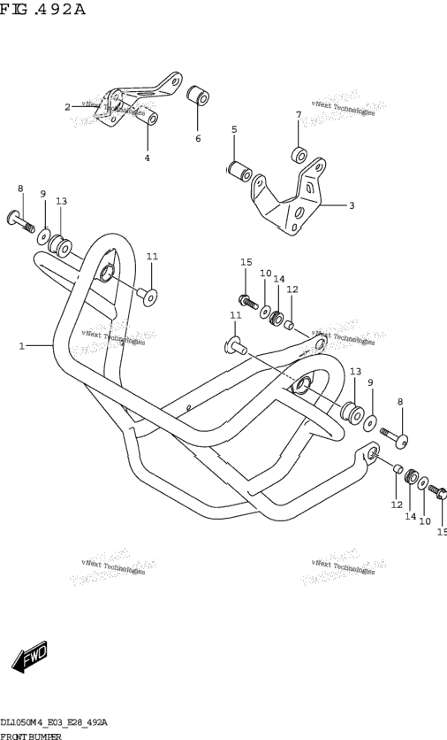 Front Bumper (Dl1050rj)