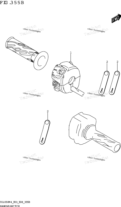Handle Switch (Dl1050rj)