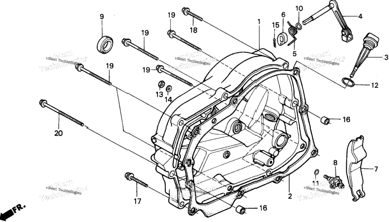 Right Crankcase Cover